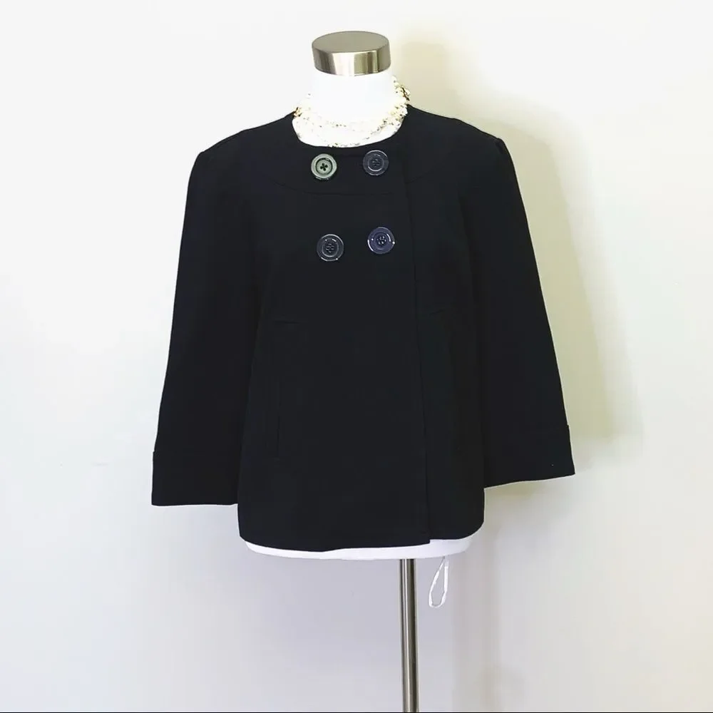 Larry Levine crop swing coat - Picture 4 of 5